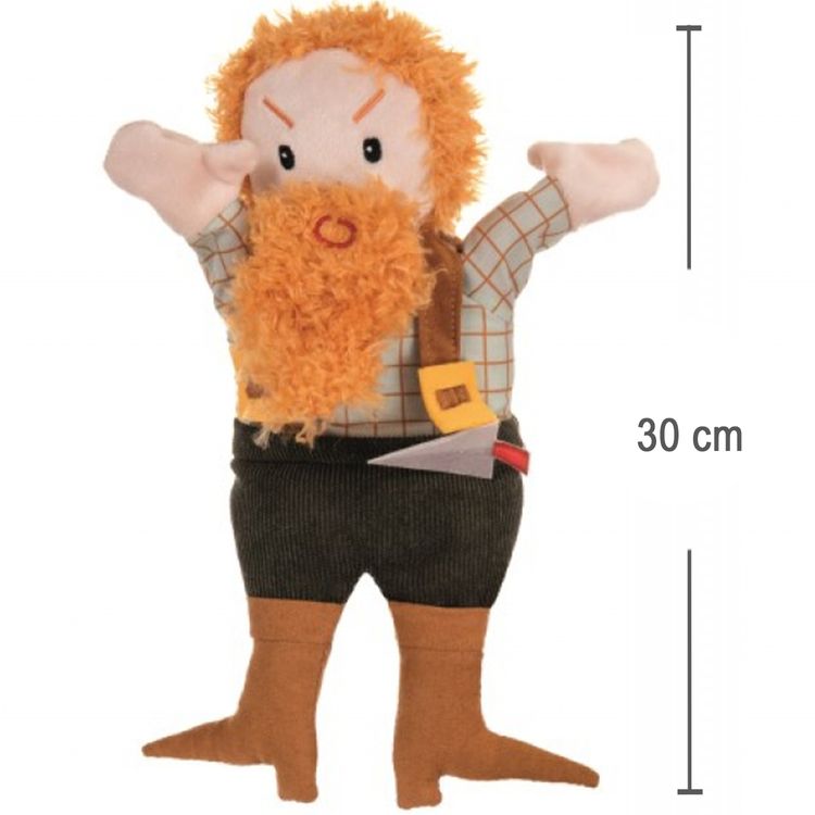 Handpuppe Räuber 30 cm Zubehör für Puppen- und Kasperletheater Handpuppe Räuber 30 cm Zubehör für Puppen- und Kasperletheater Plüschpuppe für Kinder Geschenkidee Märchen Handpuppe Kindergarten
