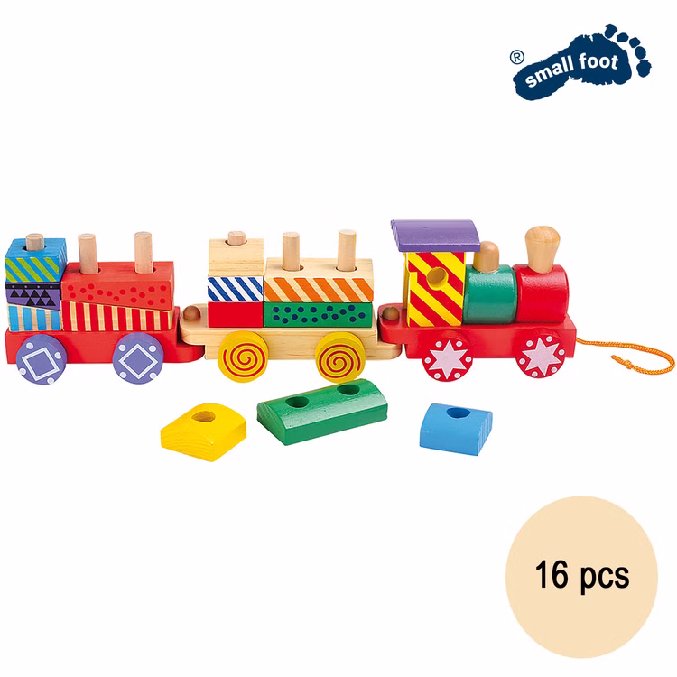 Holz Eisenbahn kunterbunt zum Ziehen für Kinder 16-tlg. Holz-Spielzeug kunterbunte Holzbausteine ab 12 Monaten Geburtstag Weihnachten Geschenk Spielwaren Steckspiel Lokomotive Waggons Holz Eisenbahn kunterbunt zum Ziehen für Kinder 16-tlg. Holz-Spielzeug kunterbunte Holzbausteine ab 12 Monaten Geburtstag Weihnachten Geschenk Spielwaren Steckspiel Lokomotive Waggons