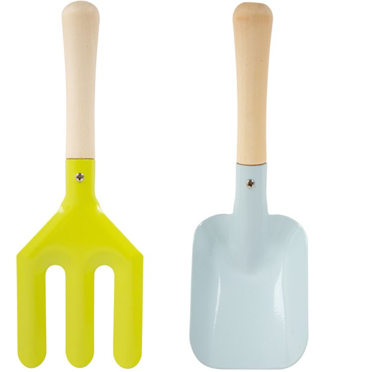 Schürze für Kinder Gartenschürze mit Werkzeugen & Handschuhen Schürze für Kinder Gartenschürze mit Werkzeugen & Handschuhen Kinder-Gartenschürze mit Brusttasche, Gartenhandschuhen und vier Gartengeräten Spaten Harke Schaufel Blumengabel Holz-Spielzeug