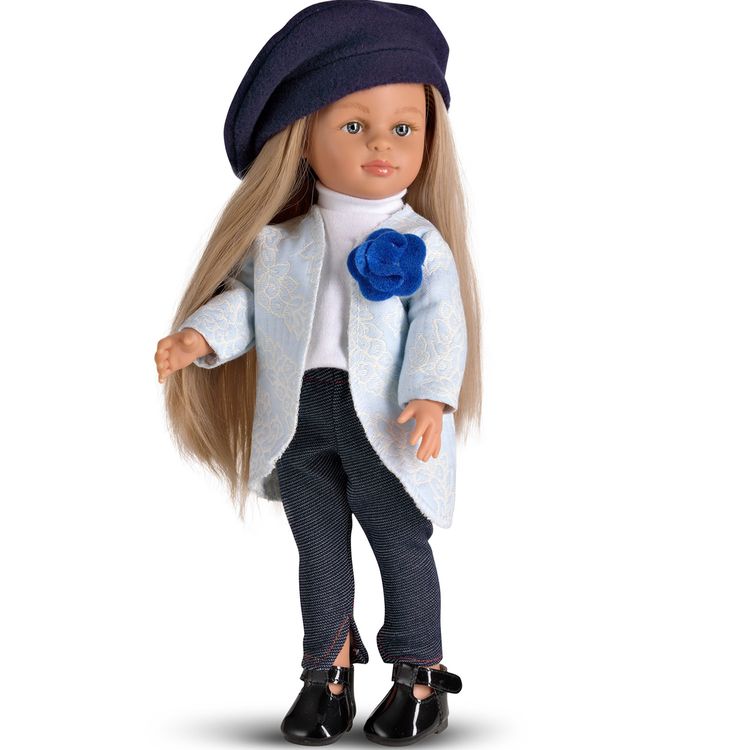 Puppe Clara 33 cm mit langen blonden Haaren zum Frisieren & Bekleidung Spielzeug Puppe Clara 33 cm mit langen blonden Haaren zum Frisieren & Bekleidung Spielzeug Spielwaren Spielpuppe Anziehpuppe Jungen-Puppe Geschenk Geburtstag Weihnachten Puppe zum kämen und frisieren