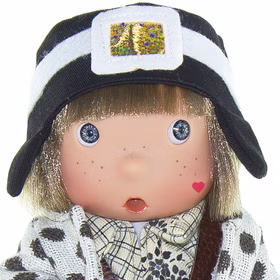Puppe Amelia Mary Earhart Flugpionierin 25 cm für Kinder Spielzeug Spielpuppe historische Persönlichkeiten Frauen die Geschichte geschrieben haben Geschenkidee Mädchen Weihnachten Geburtstag