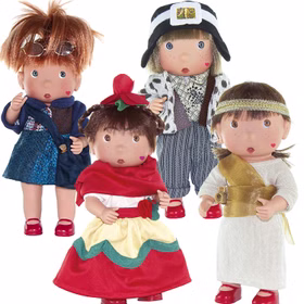 Puppe Amelia Mary Earhart Flugpionierin 25 cm für Kinder Spielzeug Spielpuppe historische Persönlichkeiten Frauen die Geschichte geschrieben haben Geschenkidee Mädchen Weihnachten Geburtstag
