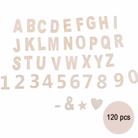 Unbearbeitete Holz Buchstaben & Zahl 120 Stück Deko DIY Basteln Heimwerken Geschenkidee Weihnachten Basteln mit Holz Unbearbeitete Holz Buchstaben & Zahl 120 Stück Deko DIY Basteln Heimwerken Geschenkidee Weihnachten Basteln mit Holz