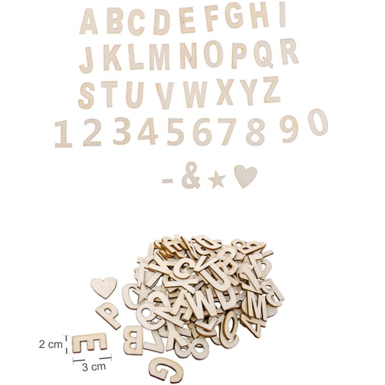 Unbearbeitete Holz Buchstaben & Zahlen 120 Stück Deko Basteln Unbearbeitete Holz Buchstaben & Zahl 120 Stück Deko DIY Basteln Heimwerken Geschenkidee Weihnachten Basteln mit Holz