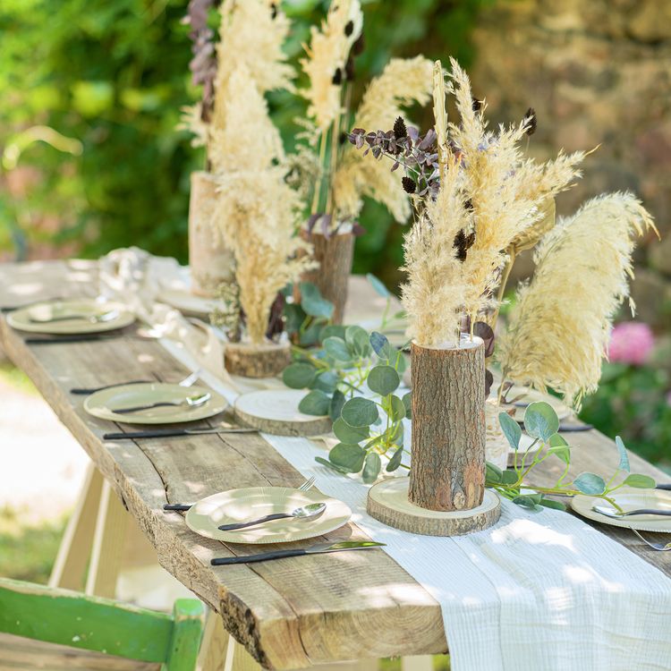 Baumstamm Kampferholz Holzstamm mit vorgebohrten Löchern 10 x 10 cm Deko DIY Basteln mit Kindern Weihnachts-Deko Osterbasteln Herbst Basteln in Jahreszeiten Hochzeit Geburtstag