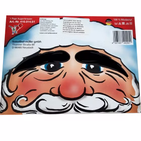Augenbrauen schwarz für Knecht Ruprecht Kostüm 7 cm Kostüm-Zubehör Accessoire Opa-Kostüm Frida Kahlo Kostüm Fasching Karneval Mottoparty Augenbrauen schwarz für Knecht Ruprecht Kostüm 7 cm Kostüm-Zubehör Accessoire Opa-Kostüm Frida Kahlo Kostüm Fasching Karneval Mottoparty