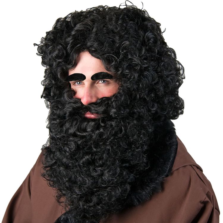 Augenbrauen schwarz für Knecht Ruprecht Kostüm 7 cm Kostüm-Zubehör Accessoire Opa-Kostüm Frida Kahlo Kostüm Fasching Karneval Mottoparty