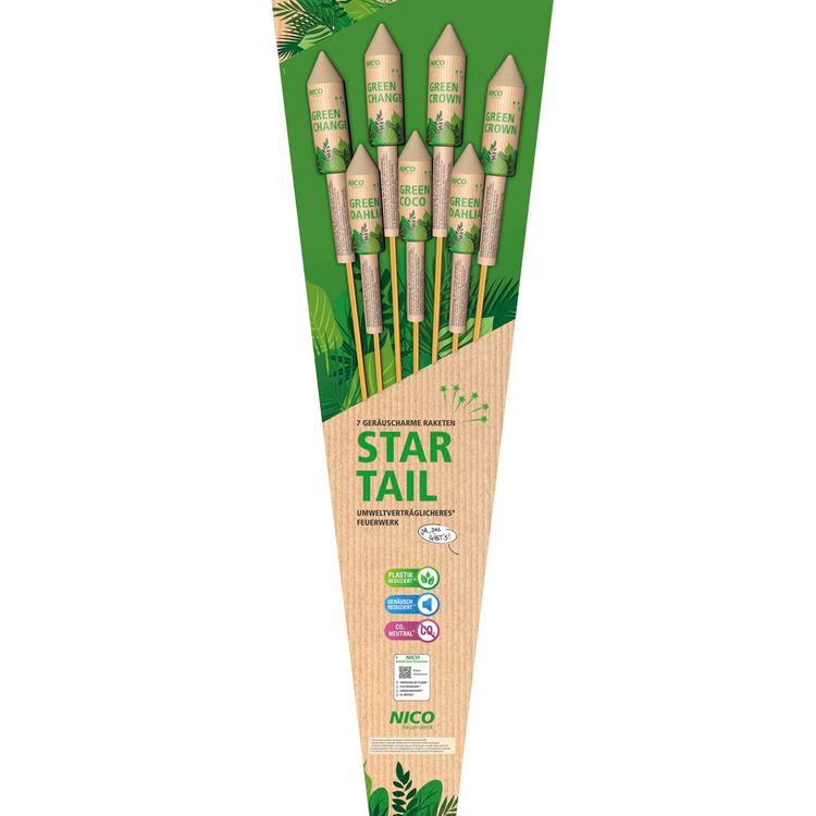 Star Tail Raketensortiment 7-teilig von Nico