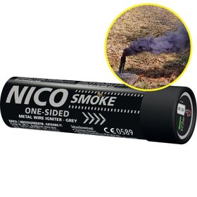 Nico Smoke Schwarzgrau mit Reißzünder 120 Sek.