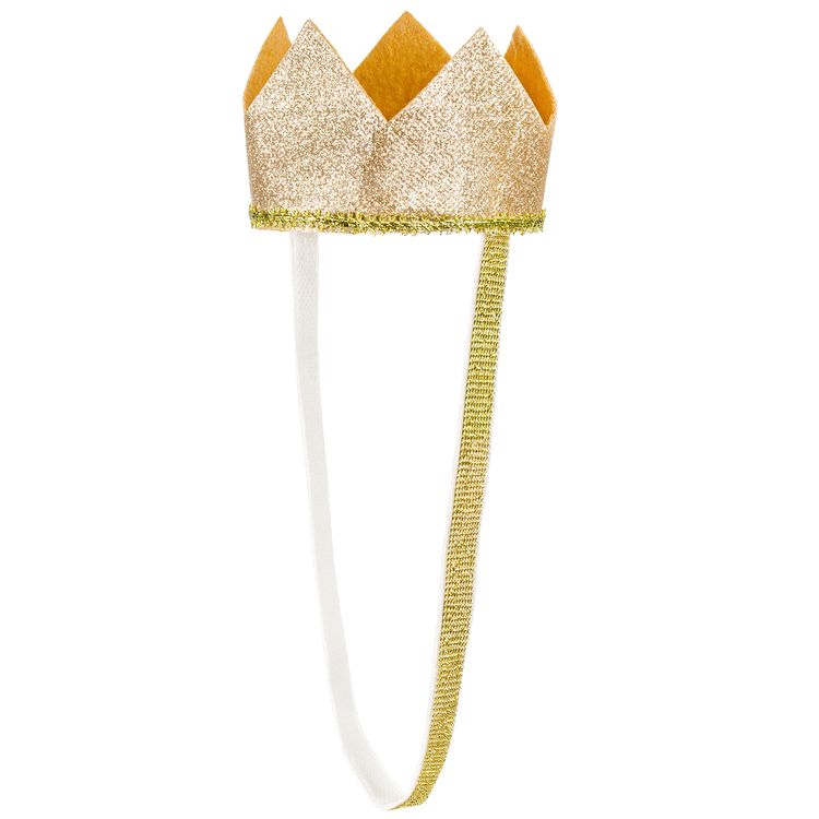 Prinzessin Krone gold mit Feenstab für Kinder Kostüm-Zubehör Fasching Karneval Kindergeburtstag Mottoparty Kinderfasching