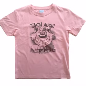 Kinder T-Shirt Rosa Gr. 122-164 mit Spruch & Motiv und Wunschname Kinder-Bekleidung Tach auch Da bin ich wieder Unisex-Kinder-Bekleidung Geschenkidee für Mädchen und Jungen SALE