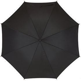 Stockschirm schwarz Ø 103 cm 89 cm lang Automatik Hochzeit Beerdigung Regenschirm Zubehör Accessoire Trauung Brautpaar Alltag