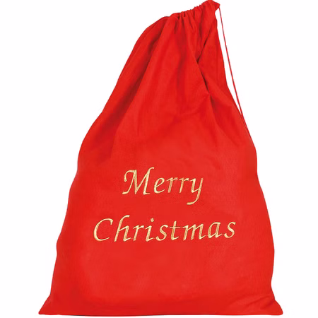 XXL Weihnachtsmannsack rot 65 x 95 cm Merry Christmas Geschenkesack Geschenke Weihnachten SALE Nikolaus Advent Kostüm-Zubehör Weihnachtsmann XXL Weihnachtsmannsack rot 65 x 95 cm Merry Christmas Geschenkesack Geschenke Weihnachten SALE Nikolaus Advent Kostüm-Zubehör Weihnachtsmann