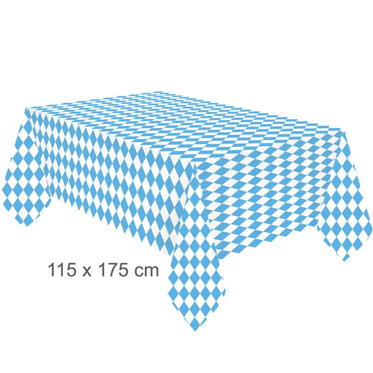 Oktoberfest Party-Set O zapft is Bierfest 74-tlg. Deko Party-Zubehör Oktoberfest Party-Set O zapft is Bierfest Deko 74-tlg. Pappgeschirr Tischdeko Luftballons Partygeschirr Mottoparty weiß-blau Bayern Bavaria