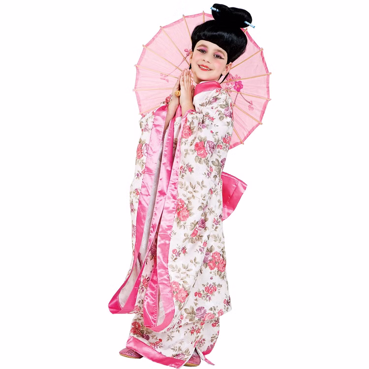 Geisha Kostüm Japanerin Natsuki Deluxe inkl. Zubehör für Kinder 6-8 Jahre Kimono Andere Länder Fasching Karneval Mottoparty Geisha Kostüm Japanerin Natsuki Deluxe inkl. Zubehör für Kinder 6-8 Jahre Kimono Andere Länder Fasching Karneval Mottoparty