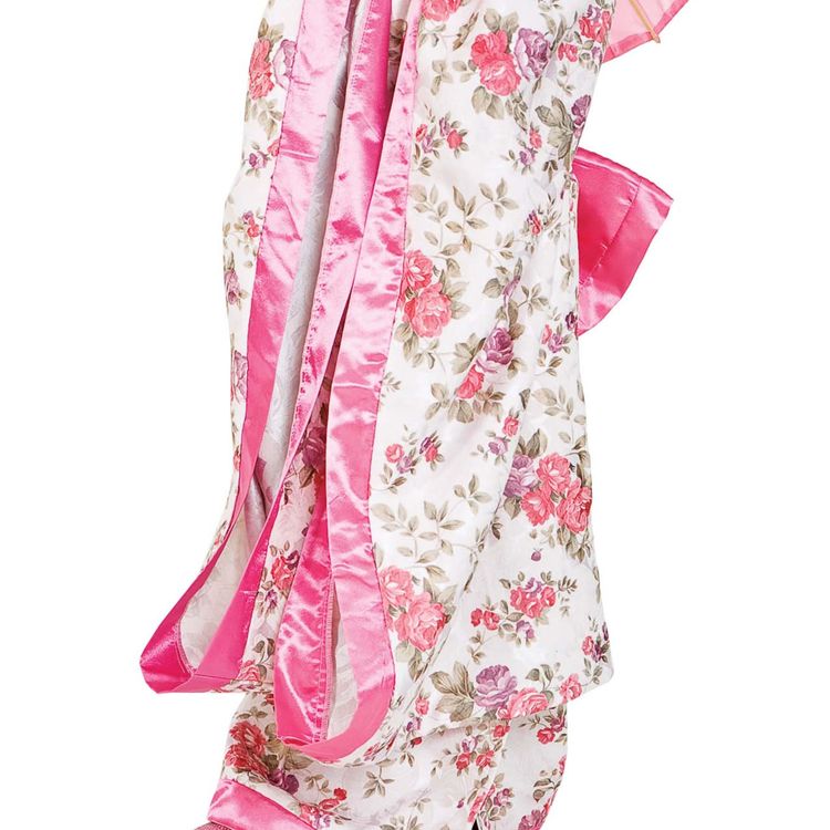 Geisha Kostüm Japanerin Natsuki Deluxe inkl. Zubehör für Kinder 6-8 Jahre Kimono Andere Länder Fasching Karneval Mottoparty