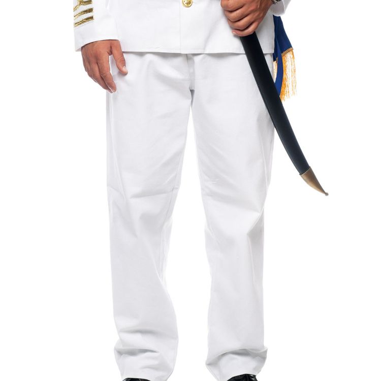 Kapitän Kostüm Marineoffizier Admiral Kai Deluxe für Herren Gr. L-XL Fasching Karneval Mottoparty