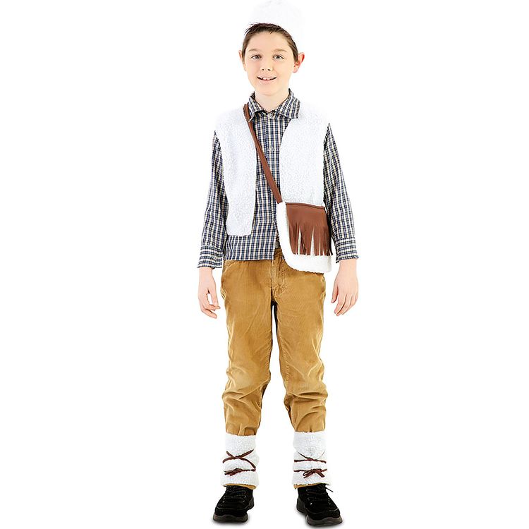 Krippenspiel Kostüm Hirte Jakob Schäfer für Kinder 7-12 Jahre Weihnachten Fasching Karneval Kinder-Theater