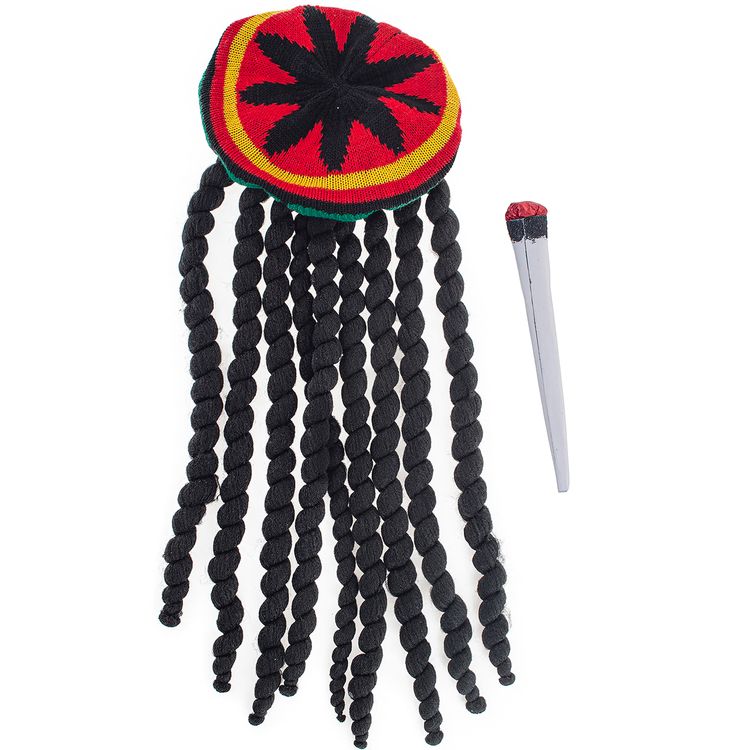 Fotobox Kostüm-Zubehör Hochzeit Geburtstag 12-tlg. Party-Spaß Übersicht über die Einzelteile in einem braunen Koffer mit dem Hinweis, dass es insgesamt 12 Accessoires sind