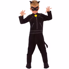 Cat Noir Kostüm Kater Adrien Miraculous für Kinder 3-6 Jahre schwarz Film- und Serienheld Tierkostüm Fasching Karneval Mottoparty Kinderfasching Halloween Cat Noir Kostüm Kater Adrien Miraculous für Kinder 3-6 Jahre schwarz Film- und Serienheld Tierkostüm Fasching Karneval Mottoparty Kinderfasching Halloween