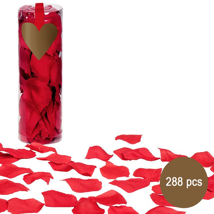 Rote Rosenblätter 288 Stück Streudeko Hochzeit 3,5 cm Tischdeko Rote Rosenblätter 288 Stück Streudeko Hochzeit 3,5 cm Tischdeko Party-Zubehör Verlobung Valentinstag Liebesbeweis Dekoideen I love you