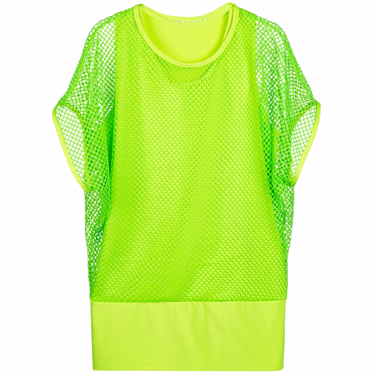 Netzshirt mit Top 90er Jahre Kostüm für Damen Gr. M/L neon-grün Fasching Karneval Mottoparty Kostüm-Zubehör Netzshirt mit Top 90er Jahre Kostüm für Damen Gr. M/L neon-grün Fasching Karneval Mottoparty Kostüm-Zubehör
