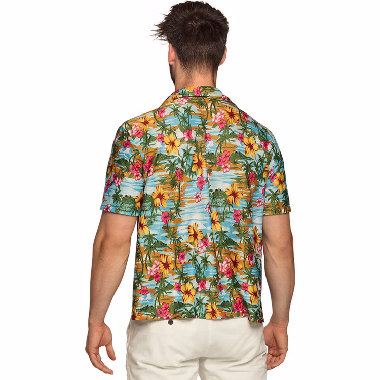 Hawaii Hemd Tropical Paradise für Herren Gr. M-L bunt Beachparty Karibik Südsee SALE Fasching Karneval Mottoparty Hawaii Hemd Tropical Paradise für Herren Gr. M-L bunt Beachparty Karibik Südsee SALE Fasching Karneval Mottoparty