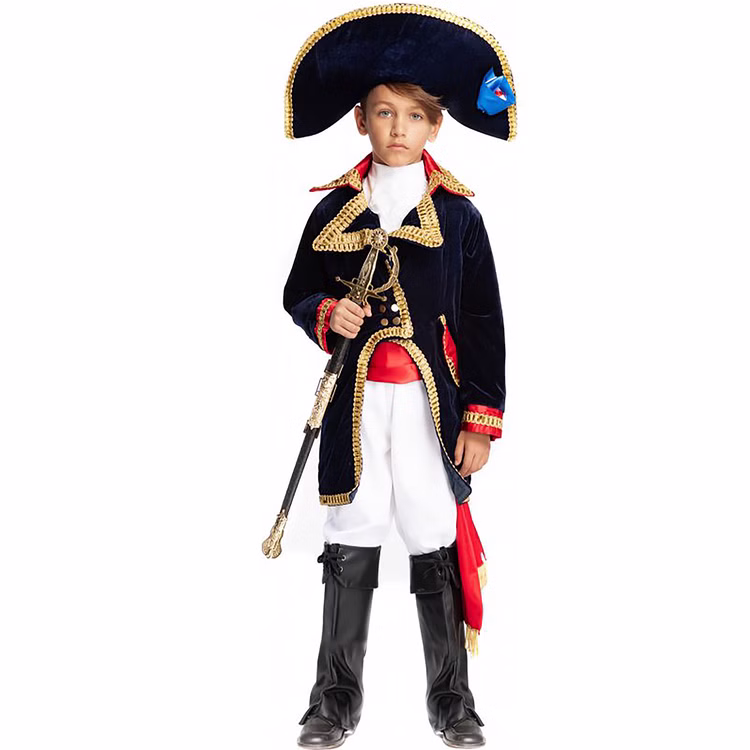 Napoleon Kostüm Bonaparte Deluxe inkl. Schwert für Kinder 9-10 Jahre Uniform Fasching Karneval Mottoparty Andere Länder Historisch Napoleon Kostüm Bonaparte Deluxe inkl. Schwert für Kinder 9-10 Jahre Uniform Fasching Karneval Mottoparty Andere Länder Historisch