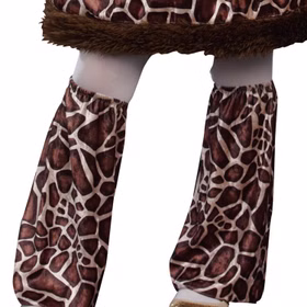 Giraffen Kostüm Sarabi Kleid für Kinder 6-12 Jahre Tier braun Tierkostüm Fasching Karneval Mottoparty Kinderfasching Kindergeburtstag Afrika Andere Länder Savanne