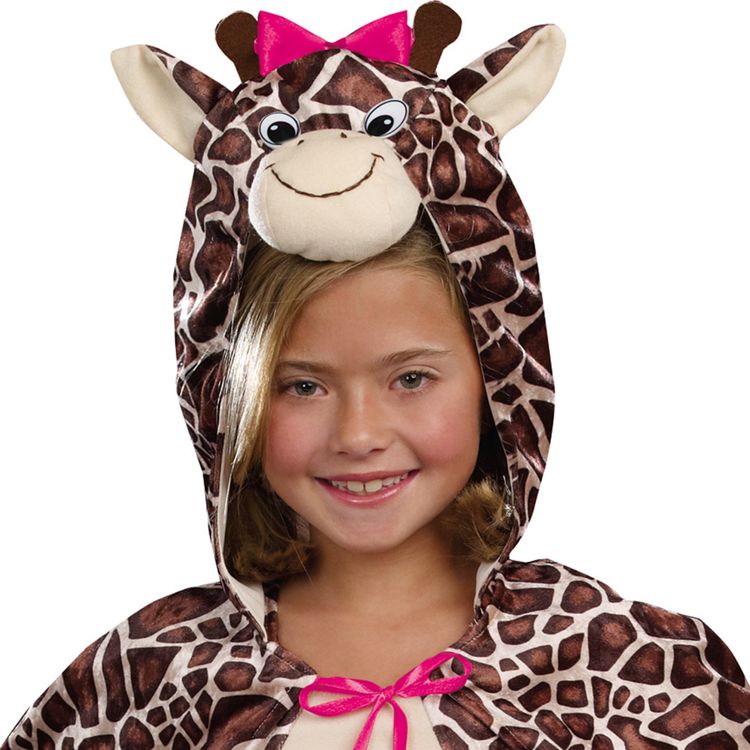 Giraffen Kostüm Sarabi Kleid für Kinder Giraffen Kostüm Sarabi Kleid für Kinder 6-12 Jahre Tier braun Tierkostüm Fasching Karneval Mottoparty Kinderfasching Kindergeburtstag Afrika Andere Länder Savanne