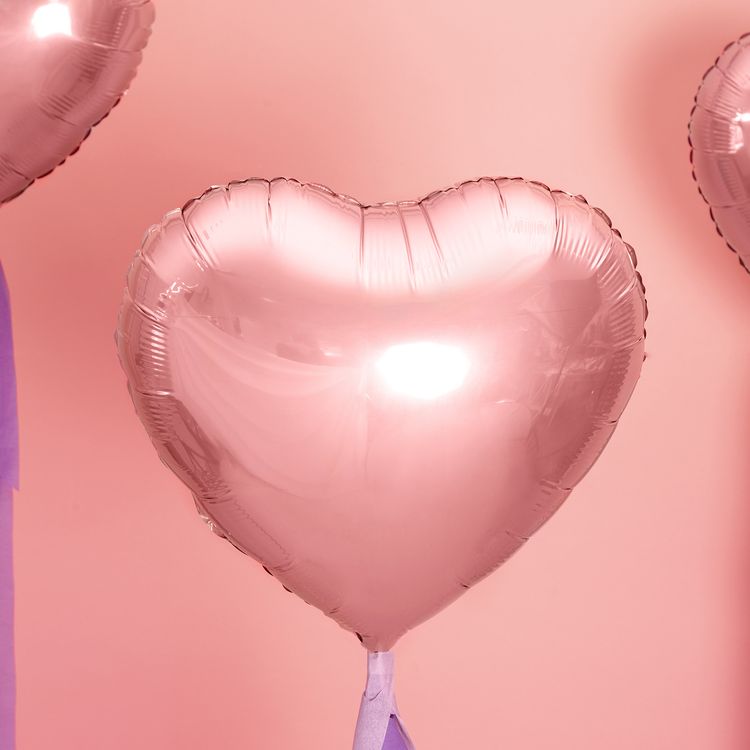 Herz Folienballons Roségold 45 cm 20 Stück Hochzeit Valentinstag Party-Deko Herz Folienballons Roségold 45 cm 20 Stück Hochzeit Valentinstag Liebe Geburtstag Party-Deko Ballons Luftballons Dekoration