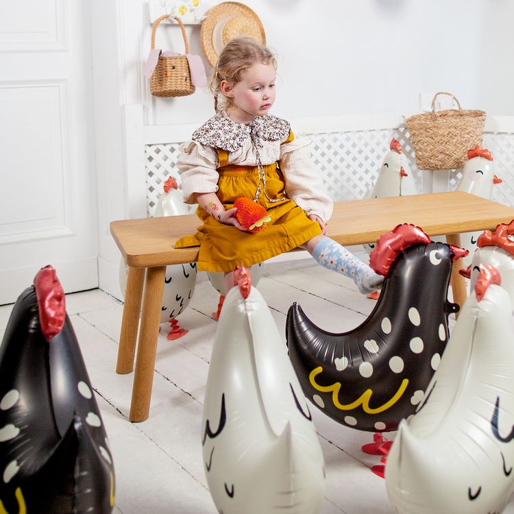 Osterkorb Hasenkörbchen mit Stoffohren 28 x 17 cm zum Eier sammeln Ostern Osterfest Osterhase Osternest für Kinder Deko-Zubehör Dekoration Tischdeko