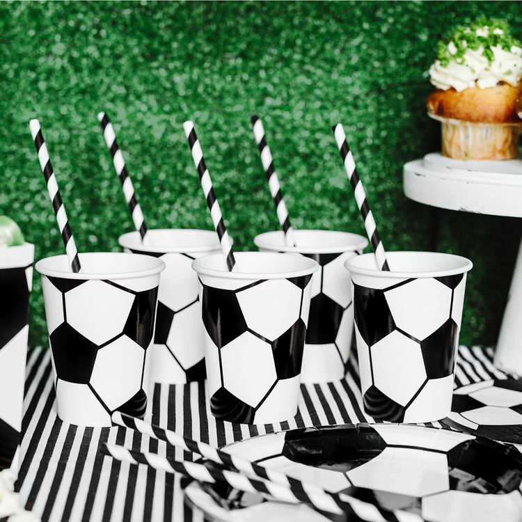 Fußball Party-Set 60-tlg. Tor-Alarm Tisch-Deko für Kinder und Erwachsene Fußball Party-Set 60-tlg. Toralarm Tisch-Deko für Kinder und Erwachsene Kicker-Party Fußball-WM Fußball-EM Kinder-Geburtstag Mottoparty Party Dekoration