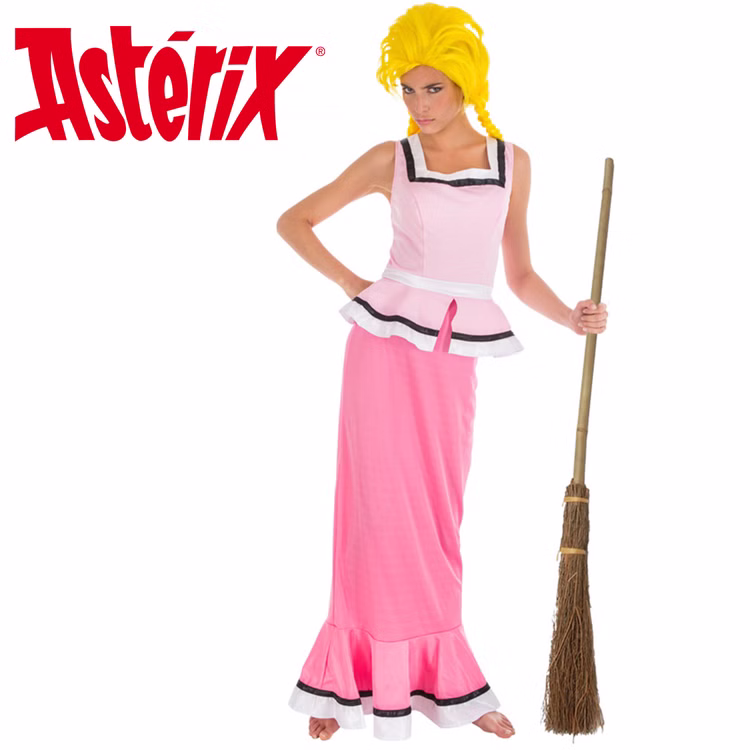 Gutemine Kostüm aus Asterix & Obelix für Damen Gr. S-XL rosa Oberteil und Rock Lizenz-Kostüm Film Fernsehen Fasching Karneval Mottoparty Paar- und Gruppenkostüm Gutemine Kostüm aus Asterix & Obelix für Damen Gr. S-XL rosa Oberteil und Rock Lizenz-Kostüm Film Fernsehen Fasching Karneval Mottoparty Paar- und Gruppenkostüm