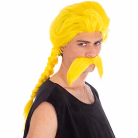 Verleihnix Kostüm Deluxe mit Perücke & Bart Asterix & Obelix für Herren Gr. M-XL gallischer Fischhändler Fasching Karneval Mottoparty Paar- und Gruppenkostüm Comic-Held Verleihnix Kostüm Deluxe mit Perücke & Bart Asterix & Obelix für Herren Gr. M-XL gallischer Fischhändler Fasching Karneval Mottoparty Paar- und Gruppenkostüm Comic-Held