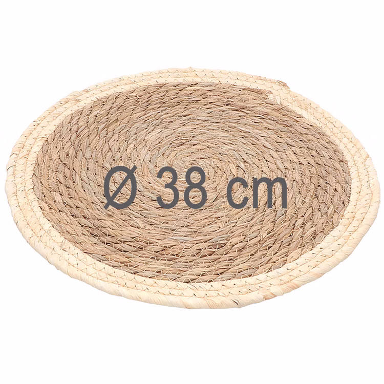 Untersetzer 4er Platz-Set 38 cm rund aus Stroh abwischbar Tisch-Deko Esszimmer Esstisch Hochzeit Geburtstag Sommerfest Dekoration Untersetzer 4er Platz-Set 38 cm rund aus Stroh abwischbar Tisch-Deko Esszimmer Esstisch Hochzeit Geburtstag Sommerfest Dekoration