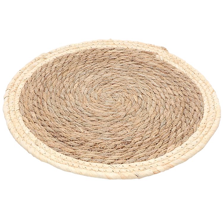 Untersetzer 6er Platz-Set 38 cm rund aus Stroh abwischbar Tisch-Deko Untersetzer 6er Platz-Set 38 cm rund aus Stroh abwischbar Tisch-Deko Esszimmer Esstisch Hochzeit Geburtstag Sommerfest Dekoration