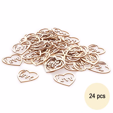 Holzherzen 24 Stück Love klein 4 cm Holzscheiben Streudeko Hochzeit Tisch-Deko Valentinstag Deko Esstisch Party-Deko Geburtstag Liebe Konfetti-Herzen Holzherzen 24 Stück Love klein 4 cm Holzscheiben Streudeko Hochzeit Tisch-Deko Valentinstag Deko Esstisch Party-Deko Geburtstag Liebe Konfetti-Herzen