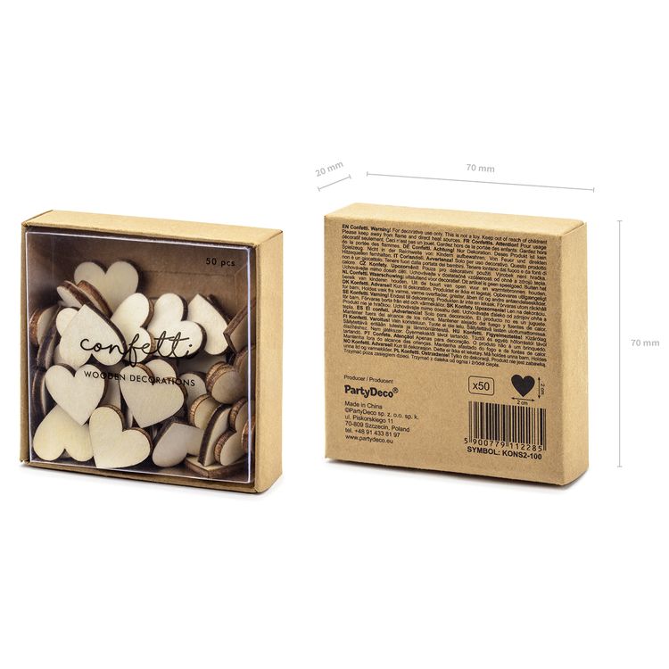 Herzen aus Holz 50 Stück 2 x 2 cm Tisch-Deko Streudeko Malen & Basteln Herzen aus Holz 50 Stück 2 x 2 cm Tisch-Deko Malen & Basteln Streudeko Hochzeit Tisch-Deko Valentinstag Deko Esstisch Party-Deko Geburtstag Liebe Konfetti-Herzen