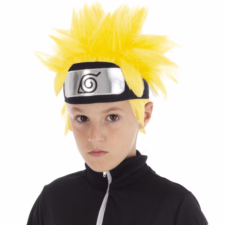 Naruto Shippuden Perücke gelb Kostüm-Zubehör für Kinder Manga-Perücke Kinder-Perücke für Jungen Fasching Karneval Mottoparty Kinderfasching Kindergeburtstag Naruto Shippuden Perücke gelb Kostüm-Zubehör für Kinder Manga-Perücke Kinder-Perücke für Jungen Fasching Karneval Mottoparty Kinderfasching Kindergeburtstag