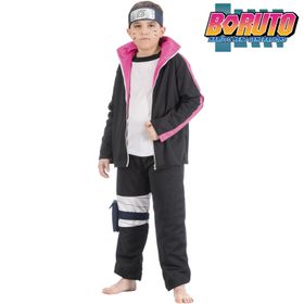 Boruto Kostüm Boruto Uzumaki für Kinder Gr. 128-152 Naruto Manga Fasching Karneval Mottoparty Anime Gruppenkostüm Familienkostüm Kinderfasching Kindergeburtstag Filmheld