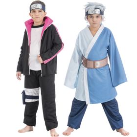 Boruto Kostüm Boruto Uzumaki für Kinder Gr. 128-152 Naruto Manga Fasching Karneval Mottoparty Anime Gruppenkostüm Familienkostüm Kinderfasching Kindergeburtstag Filmheld