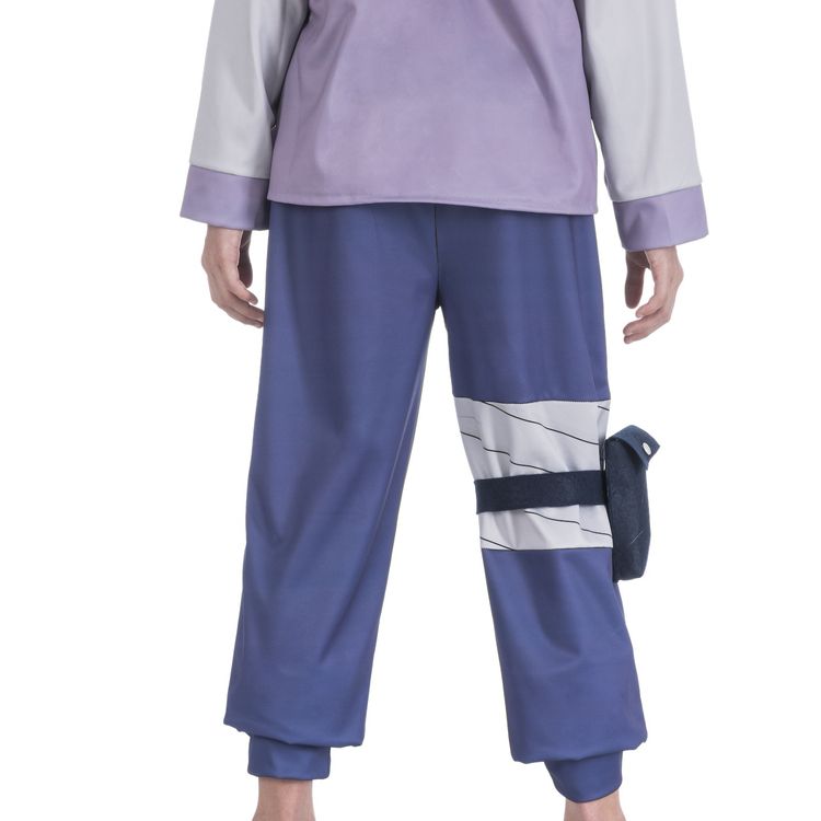 Naruto Kostüm Hinata Uzumaki für Kinder Gr. 128-152 blau lila Manga Fasching Karneval Mlottoparty Anime Kinderfasching Filmheld Familienkostüm Gruppenkostüm