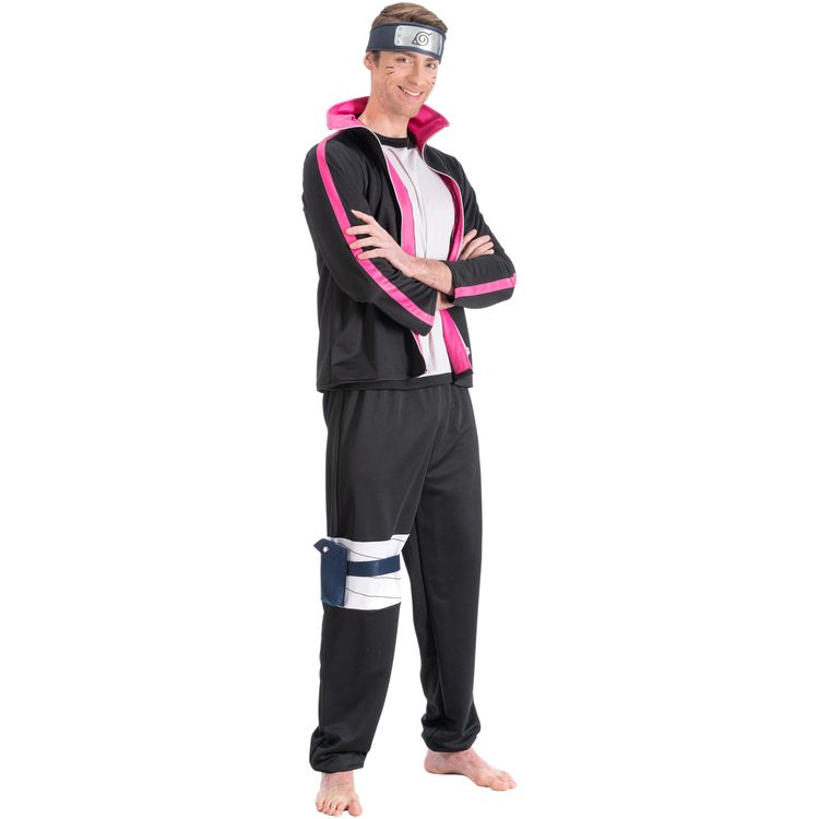 Boruto Kostüm Boruto Uzumaki für Herren Gr. S-L Naruto Manga Fasching Karneval Mottoparty Anime Gruppenkostüm Familienkostüm