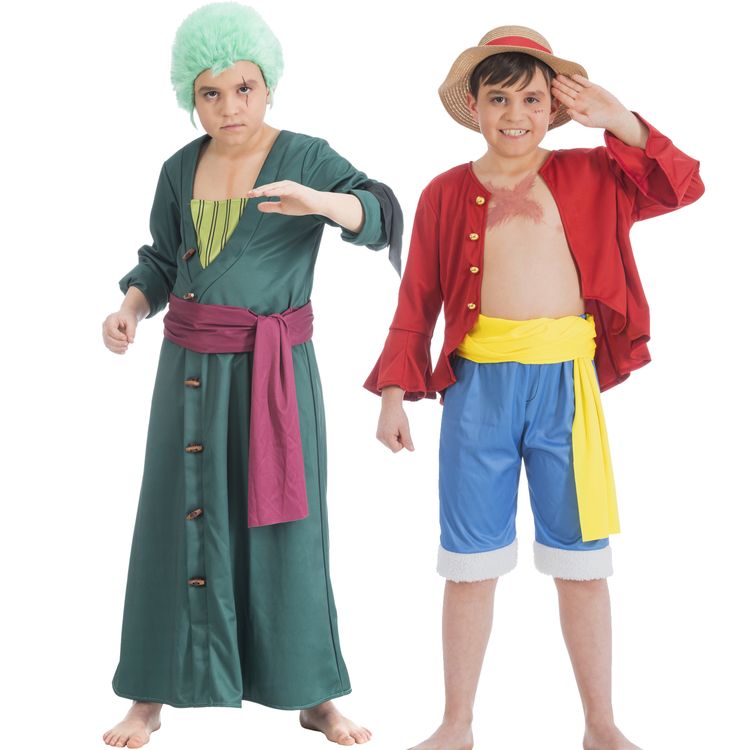 One Piece Kostüm Pirat Lorenor Zoro für Kinder One Piece Kostüm Pirat Lorenor Zoro für Kinder Gr. 128-152 Anime Manga Fasching Karneval Mottoparty Kinderfasching Kindergeburtstag Filmheld Familienkostüm Gruppenkostüm