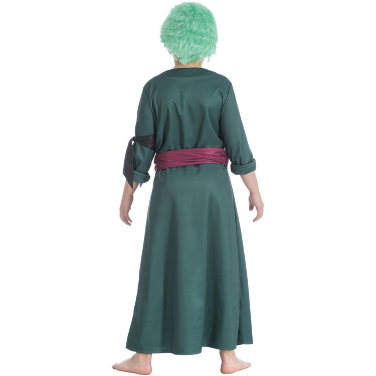 One Piece Kostüm Pirat Lorenor Zoro für Kinder One Piece Kostüm Pirat Lorenor Zoro für Kinder Gr. 128-152 Anime Manga Fasching Karneval Mottoparty Kinderfasching Kindergeburtstag Filmheld Familienkostüm Gruppenkostüm