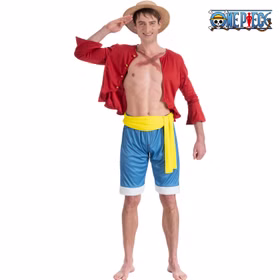 One Piece Kostüm Ruffy Strohhut Monkey D. Ruffy für Herren Gr. S-XL Anime Manga Monkey D. Ruffy Fasching Karneval Mottoparty Monkey D. Luffy Filmheld Familienkostüm Paar- und Gruppenkostüm Cosplay One Piece Kostüm Ruffy Strohhut Monkey D. Ruffy für Herren Gr. S-XL Anime Manga Monkey D. Ruffy Fasching Karneval Mottoparty Monkey D. Luffy Filmheld Familienkostüm Paar- und Gruppenkostüm Cosplay