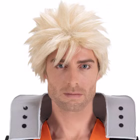 My Hero Academia Perücke Katsuki Bakugo Manga-Perücke blond für Herren Fasching Karneval Mottoparty Anime Manga Paar- und Gruppenkostüm Cosplay My Hero Academia Perücke Katsuki Bakugo Manga-Perücke blond für Herren Fasching Karneval Mottoparty Anime Manga Paar- und Gruppenkostüm Cosplay
