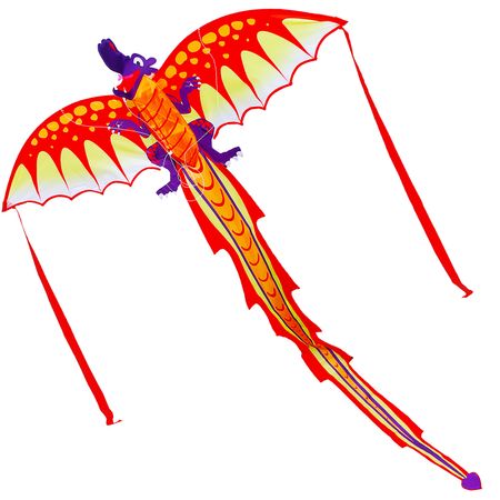 Drache Einleiner Phoenix ab 6 Jahre 4mm Fiberglas 191x102cm Flugdrache