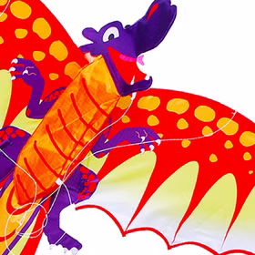 Drache Einleiner Drache Phoenix ab 6 Jahre 4 mm Fiberglas 191 x 102 cm Flugdrache Herbst Drachen steigen Ostsee Nordsee